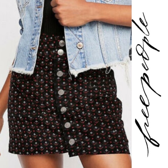 Free People Dresses & Skirts - NWT Free People We The Free • Black Cord Mini